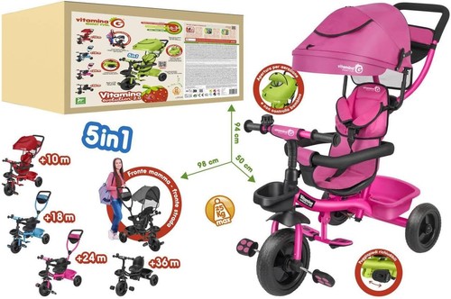 Triciclo con maniglione - con,