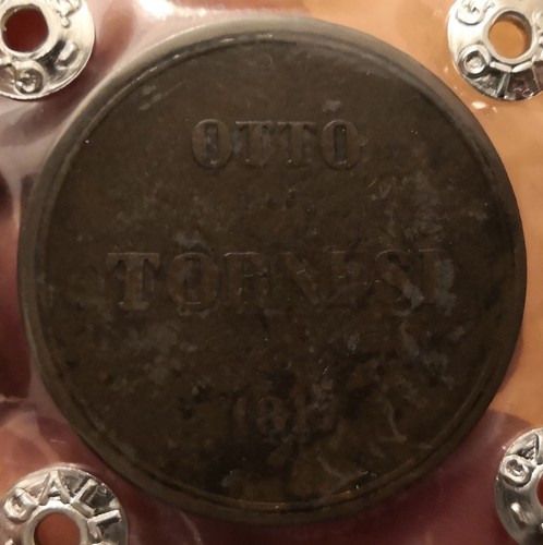 Tornesi 1817 regno due - 8, 1817,regno
