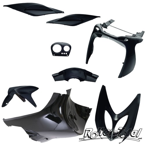 Set carene completo nero - completo,