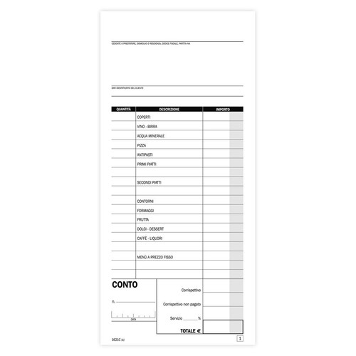 Blocco data ufficio - blocco, conti