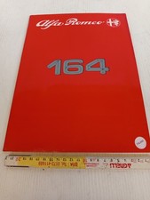 press kit stampa 1990 originale Alfa Romeo 164 maquillage 2000 V6 3000 TD