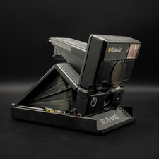 Fotocamera istantanea Polaroid 680 vintage reflex con tracolla non testata