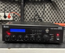 PROAUDIO AM865 Amplificatore 60W 4/ohm 70/100V mixer 3 In lettore Mp3, tuner FM