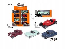 4x Metallo Pull Back Auto