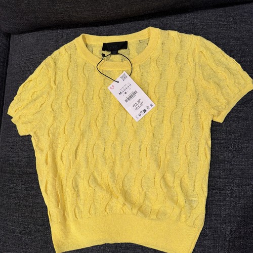 Top zara maglia testurizzata - zara,
