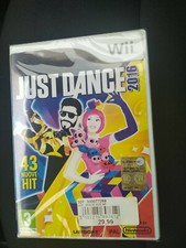 JUST DANCE 2016 NINTENDO WII SIGILLATO PAL ITA WII COMPATIBILE ANCHE CON WII U