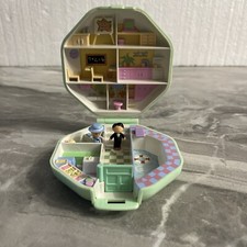 Polly Pocket Bluebird Polly's school 1990 scuola vintage verde Completo