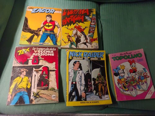 Lotto fumetti tex zagor - lotto,