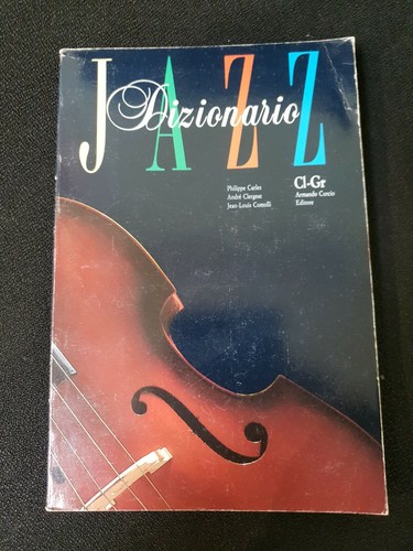 Libro dizionario jazz - libro, "dizionario