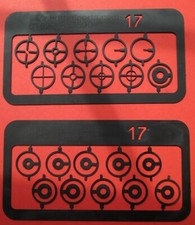 Parker Hale Matchmaker lungimiranza 17 mm set elementi di mira anello e divertimento BSA