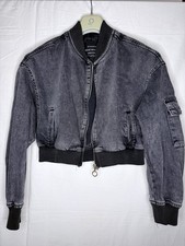 Giacca bomber jeans