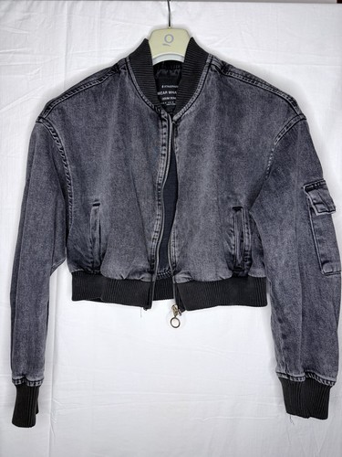 Giacca bomber jeans