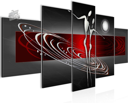 Quadro moderno astratto figure - astratto,