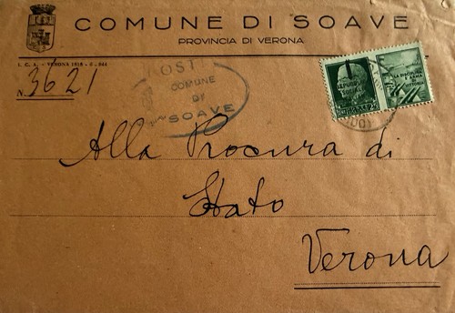 Rsi storia postale pdg cent - rsi,