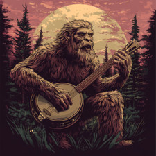 Adesivo murale adesivo bigfoot