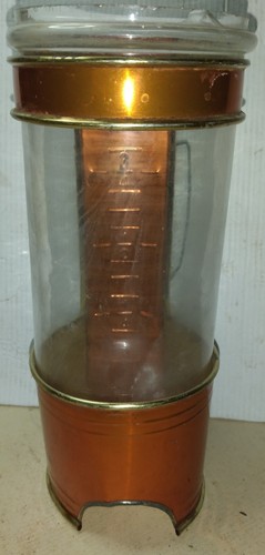 Vecchio enteroclisma vetro - enteroclisma,