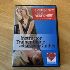 Emergency First Response (PADI) Istruttore Guida Allenatore e Disco Guide Lezioni