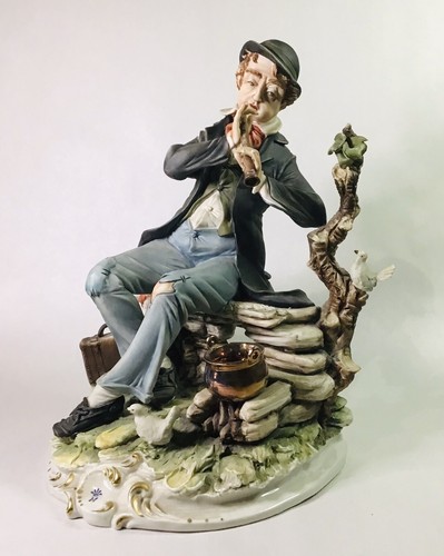 Figurina vintage capodimonte - vintage,