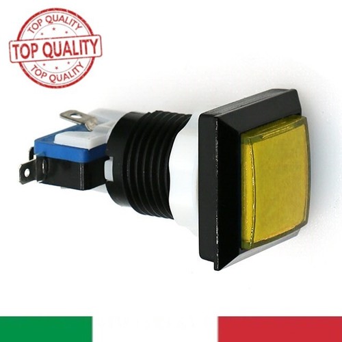 Pulsante giallo jamma - giallo, acade