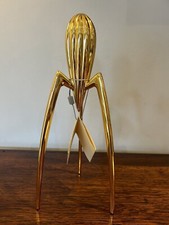 Alessi Juicy Salif Philippe Starck GOLD Limited Edition 950/9999 Box & Leaflet