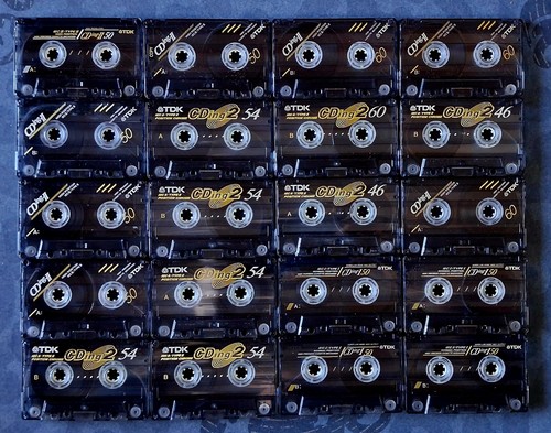 Lotto pcs audiocassette tdk - 20,