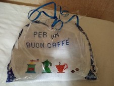 grembiule cucina ricamato a mano