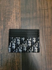 Porta carte Dior nero/bianco