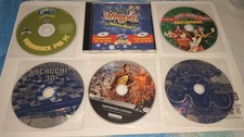Lotto 6 Giochi PC CD-ROM Originali da Collezione - Ferrero, Microforum e Disney