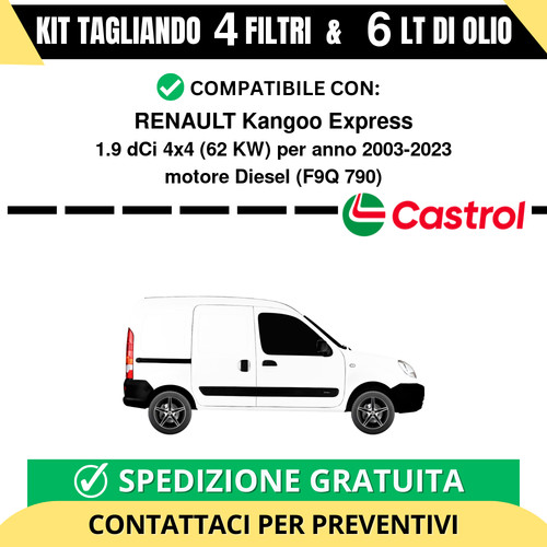 Tagliando per renault kangoo - tagliando,