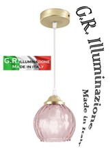 LAMPADARIO MODERNO IN VETRO