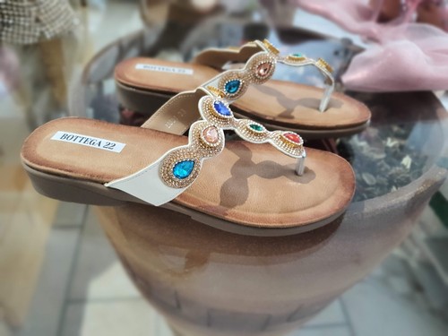 Sandali donna con pietre - sandali,