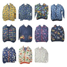 Ex Chainstore Felpa Reversibile con Cappuccio Maglioni Giacche Bambino Ragazzi Ragazze 0-2 anni 