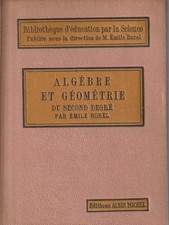 Algèbre et géométrie du