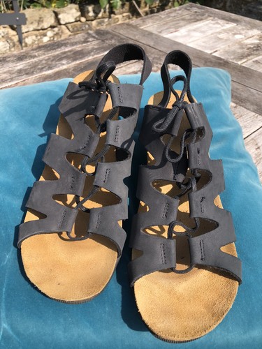 Sandali neri con - , loints