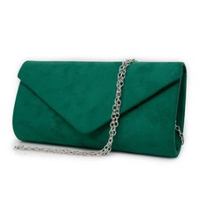 Pochette verde elegante