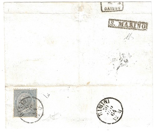 1864 regno italia frammento - regno,