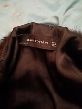 Stupenda giacca donna in visone scuro , 3/4, invernale, taglia M, mai indossata 