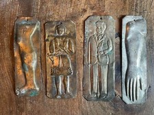 Lot Antique Handcrafted Greek Tamata Tama Ex Voto Orthodox Offering Protection