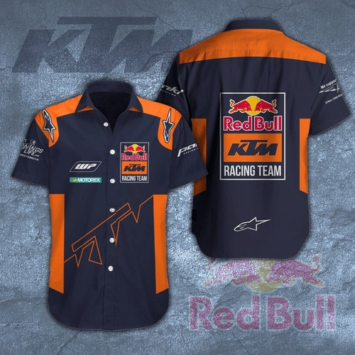 Camicia hot uomo ktm red - camicia,