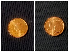2001 euro 1 centesimo moneta