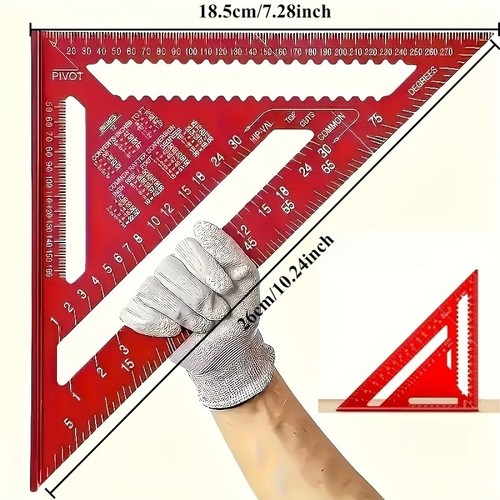 Squadra alluminio falegname - squadra,