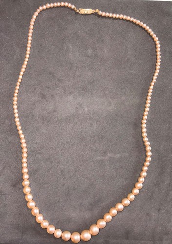 Collana perle vintage cm - collana,