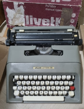 Macchina Da Scrivere Olivetti Lettera 35 Carrello Da Riparare