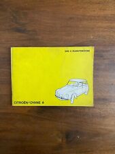 Uso e Manutenzione - Citroen Dyane 6