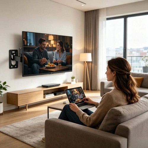 Full motion monitor wall - tv,