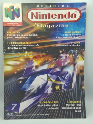 Official nintendo magazine - official, n.1