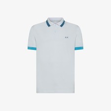 SUN68 POLO A34112 BIANCO maxi