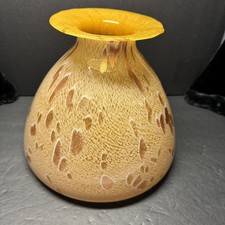 VASO LEOPARDO BULBO ORO