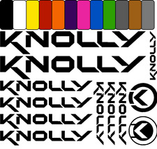 KNOLLY adesivo sticker bici bike