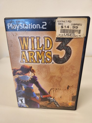 Wild arms playstation 2 - 3, (playstation